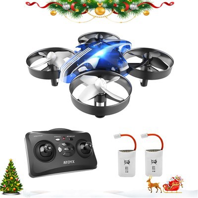 Mini Drone សម្រាប់កុមារ និងអ្នកចាប់ផ្តើមដំបូងពណ៌ខៀវ